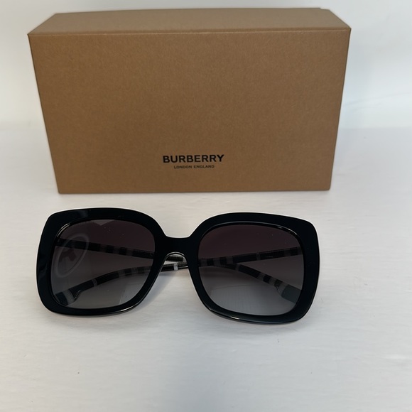 BURBERRY BE4323 CAROLL Square Oversized Sunglasses - Picture 10 of 15
